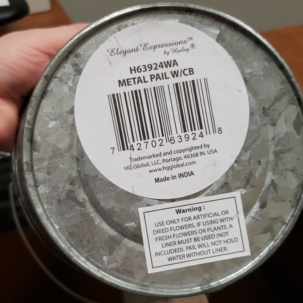 Metal Bucket - Picture 3 of 5